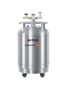 Самопресуризована ємність Antech CryoCenter 500S для рідкого азоту &mdash; 500 л, електронний індикатор рівня 2344000 фото