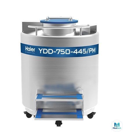 Контейнер для жидкого азота серии Biobank (LNC) нержавеющий большой емкости Haier Biomedical YDD-350-326 HM0152 фото